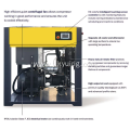 55KW industrial fixed speed air compressor